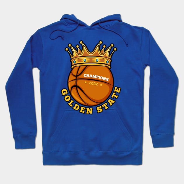 Champions 2022 Golden State Basketball Hoodie by Genie Designs